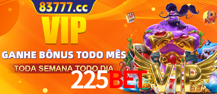 Banner promocional do 225bet oferecendo 100% de recompensas adicionais contínuas para quem fizer o login diário (Daily sign-in), com um mascote de coelho.